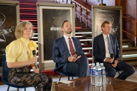 Jurgita Skiotytė-Norvaišienė, Jonas Sakalauskas, Dainius Dundulis Jurgita Skiotytė-Norvaišienė, Jonas Sakalauskas, Dainius Dundulis